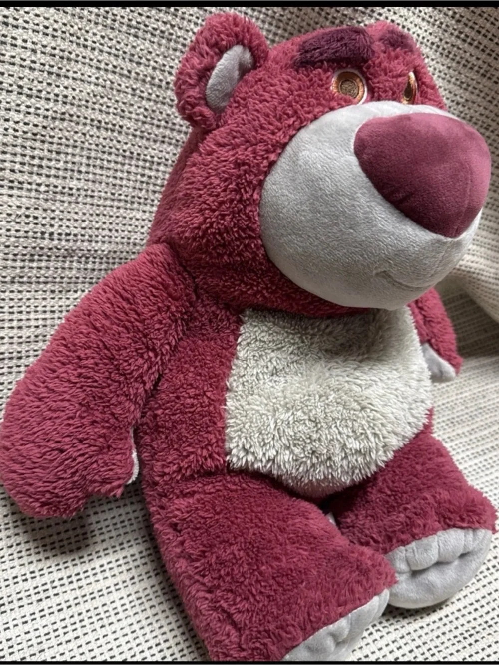 ✨3/$30 Disney Pixar 15” Toy Story 3 Lotso Huggin Bear Scented Strawberry Plush - Picture 2 of 9